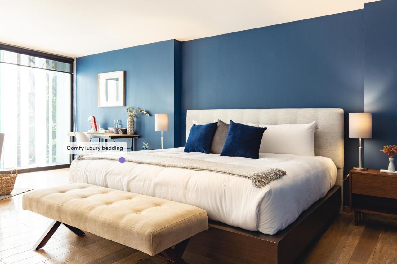 Casai Bright Designer Studio With Balcony In Polanco Mexico City Ngoại thất bức ảnh