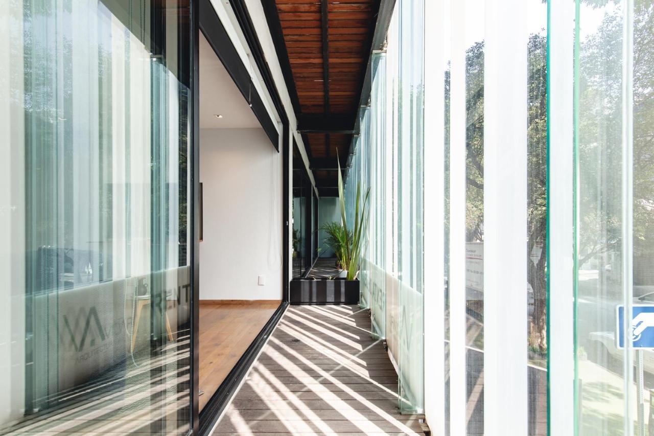 Casai Bright Designer Studio With Balcony In Polanco Mexico City Ngoại thất bức ảnh