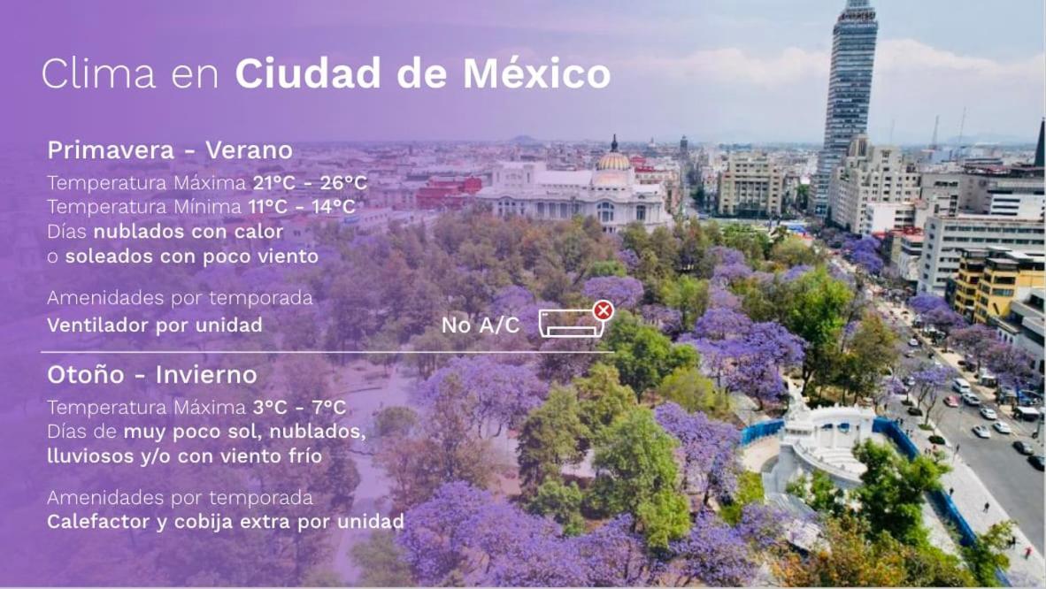 Casai Bright Designer Studio With Balcony In Polanco Mexico City Ngoại thất bức ảnh